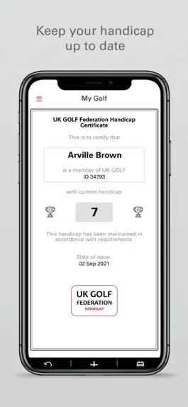 Game screenshot UK GOLF - Player App hack