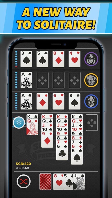 Solitaire Freeze War Screenshot