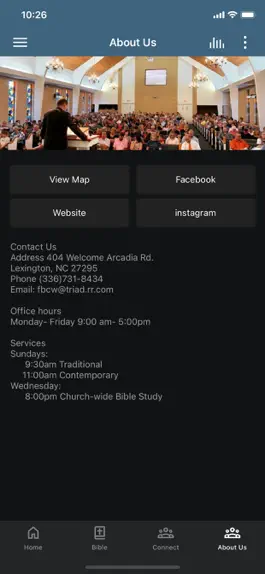 Game screenshot First Baptist Church Welcome hack