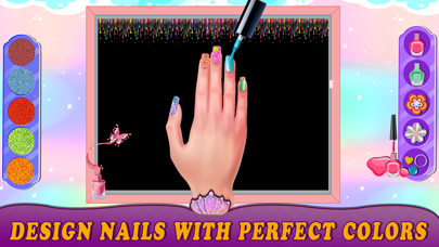 Colorful Hair Salon Screenshot