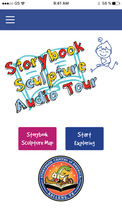 Storybook Sculpture Audio Tour Screenshot
