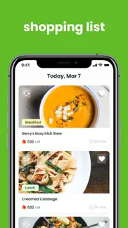 paleo diet meal plan + recipes iphone screenshot 2