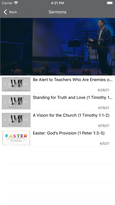 MeadowBrook Church | Gadsden Screenshot