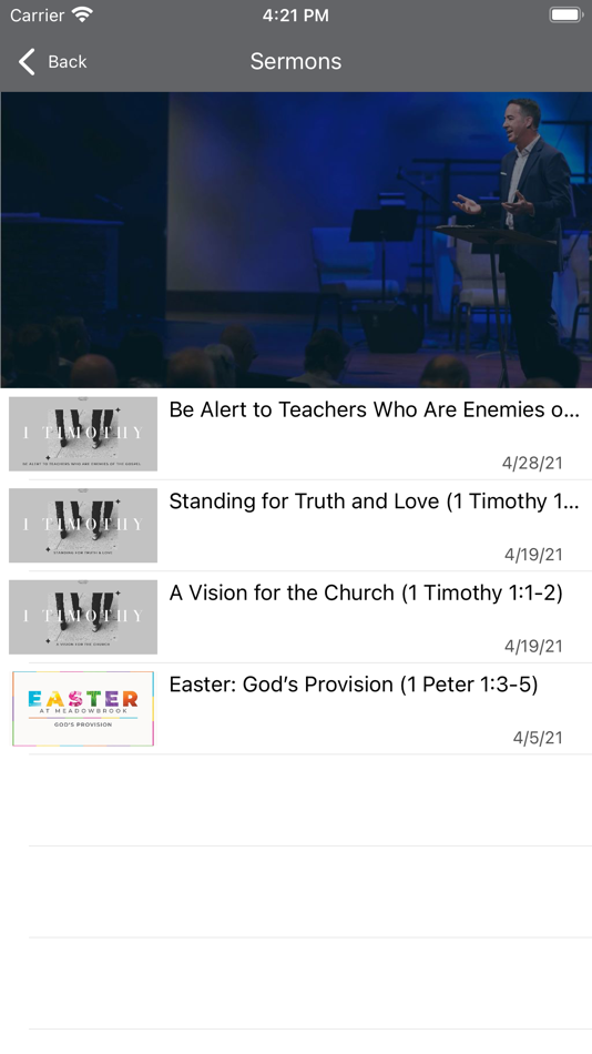 #4. MeadowBrook Church | Gadsden (iOS) Przez: TouchPoint Software, Inc.