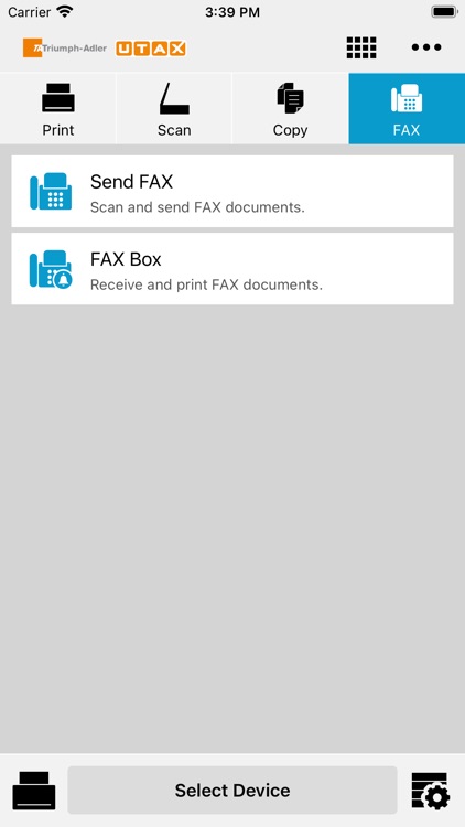 TA/UTAX Mobile Print screenshot-3