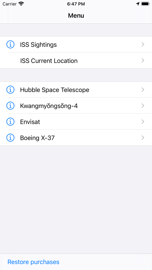 #1. ISS Locator (iOS) Podle: 1384344 B.C. LTD.