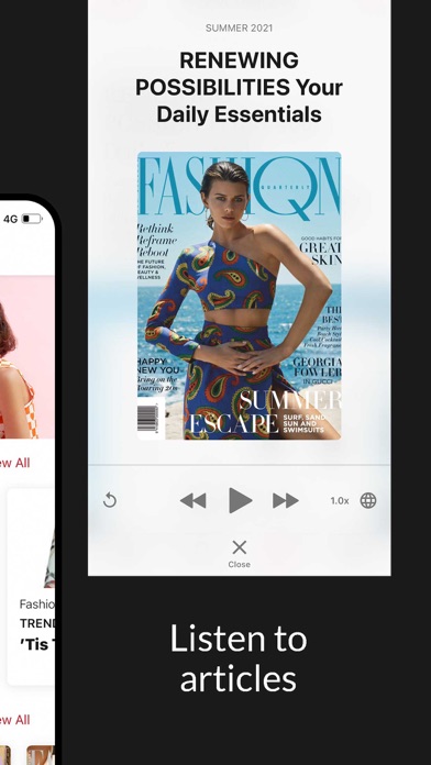 New Zealand Fashion Quarterly Screenshot