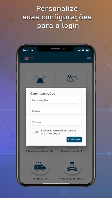 Urgência Móvel Screenshot