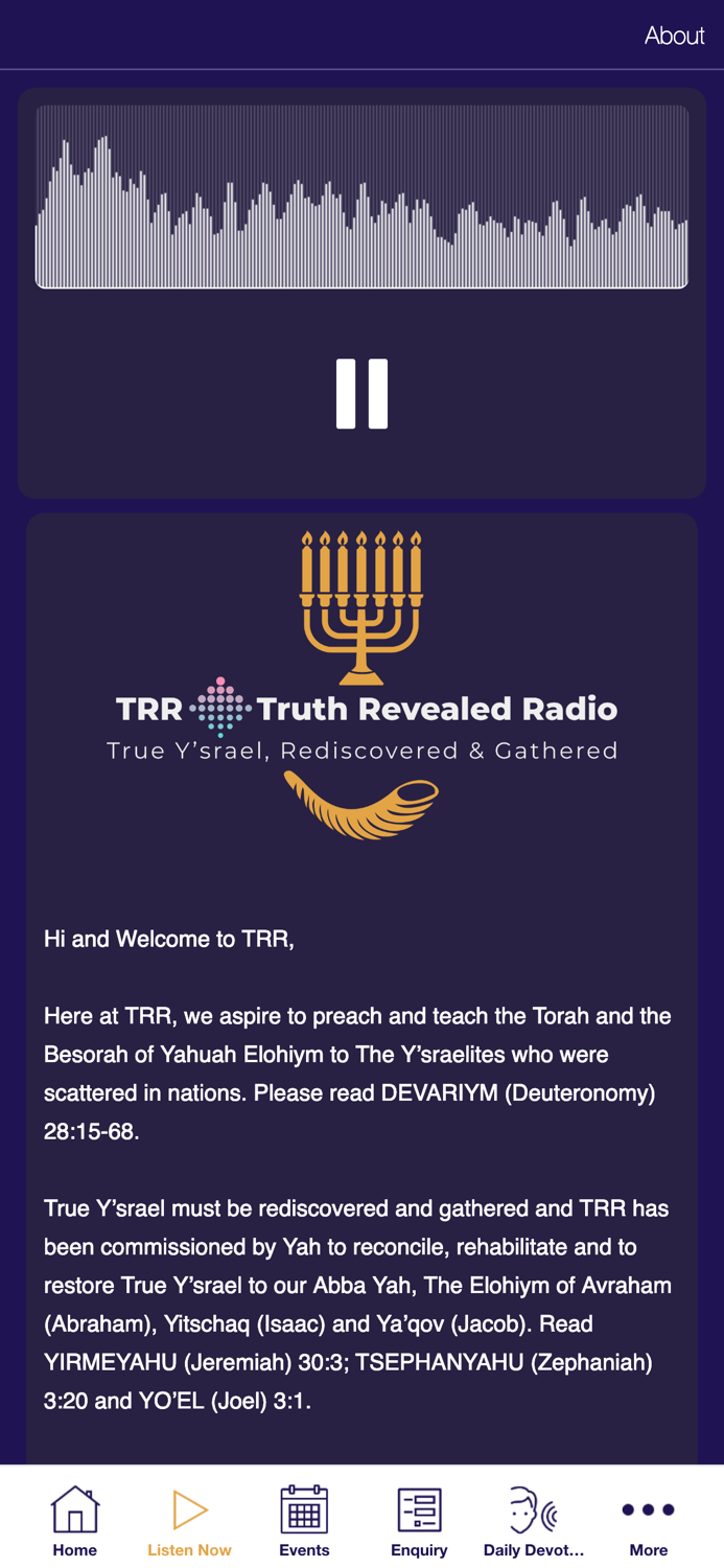 TRR-Truth Revealed Radio