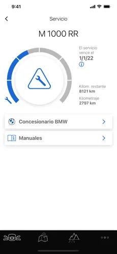 Screenshot 3 BMW Motorrad Connected iphone