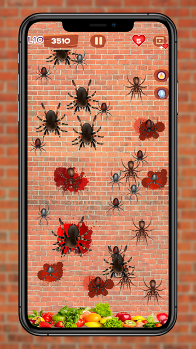 Spider Smasher Game Screenshot