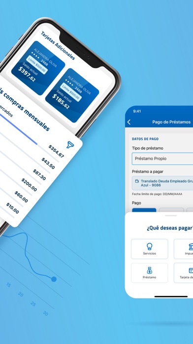 Banco Azul Movil Screenshot