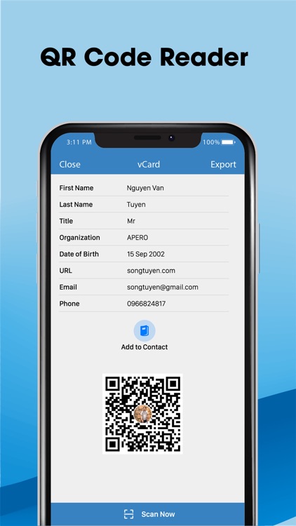 Scan QR Code & Barcode Reader screenshot-3