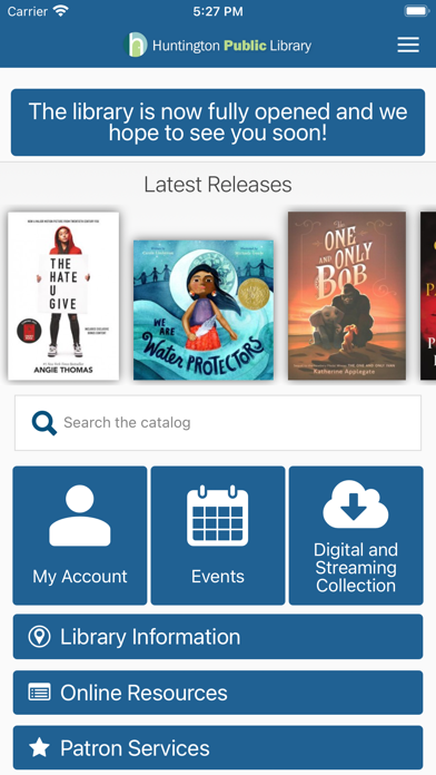 HuntingtonPublicLibraryNY Screenshot