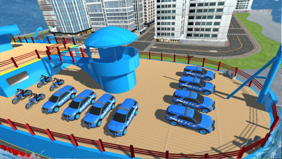 Police Truck Car Transport Screenshot