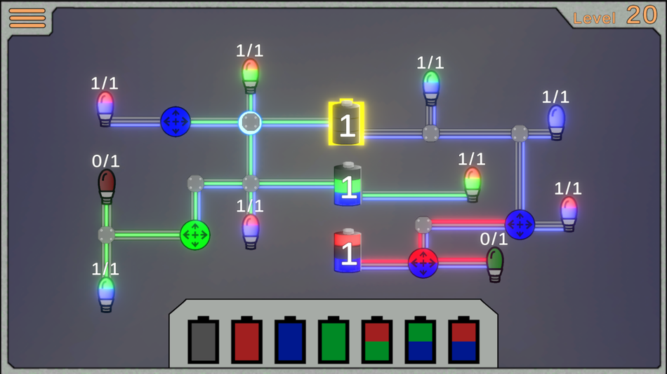 #4. Light'Em Up - Puzzle (iOS) 由: David Fritcher