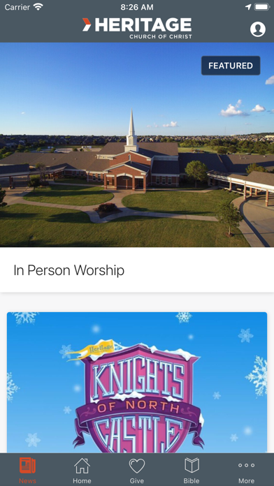 Heritage Church of Christ Screenshot