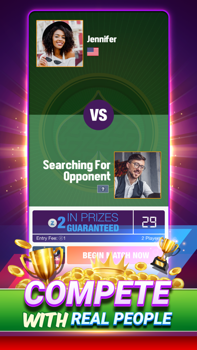 Spades Blitz - Real Rewards Screenshot