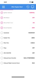 A320 Airbus Checklist screenshot #4 for iPhone