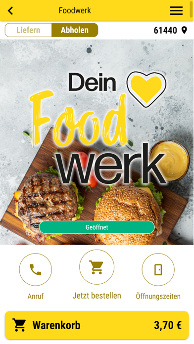 Dein Foodwerk Screenshot