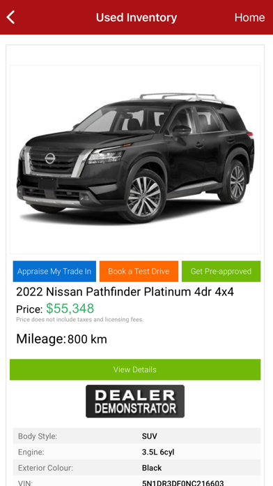 High Park Nissan Screenshot