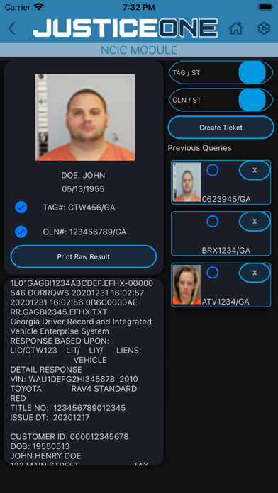 Courtware JusticeONE Mobile Screenshot