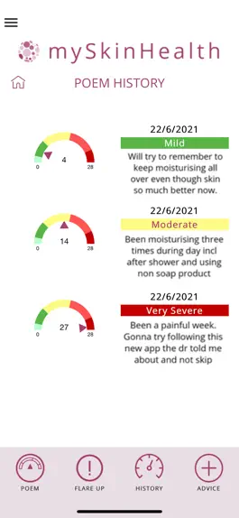 Game screenshot mySkinHealth - Eczema apk