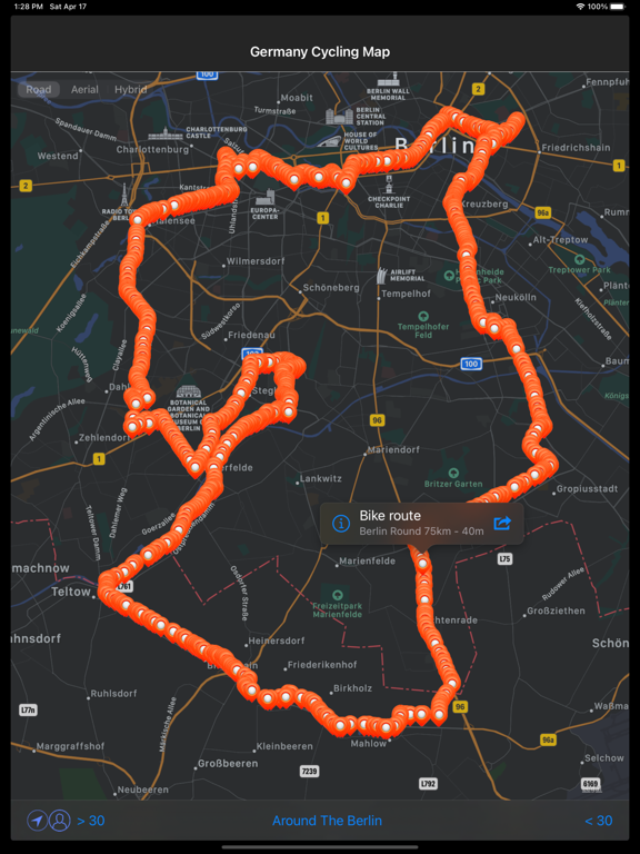 Screenshot #4 pour Germany Cycling Map