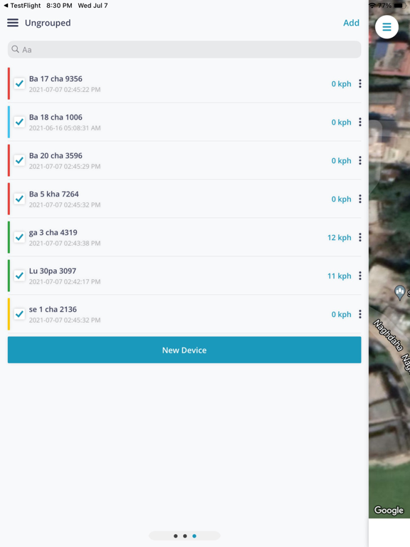 Screenshot #5 pour GeoTrack pro