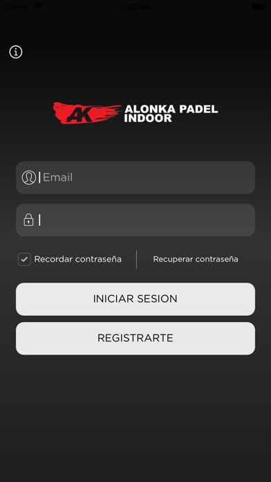 Alonka Padel Indoor Screenshot