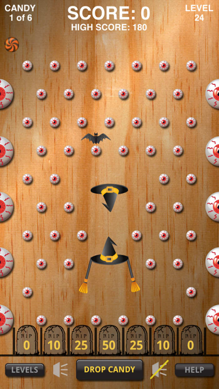 Pachinko Halloween Candy Drop