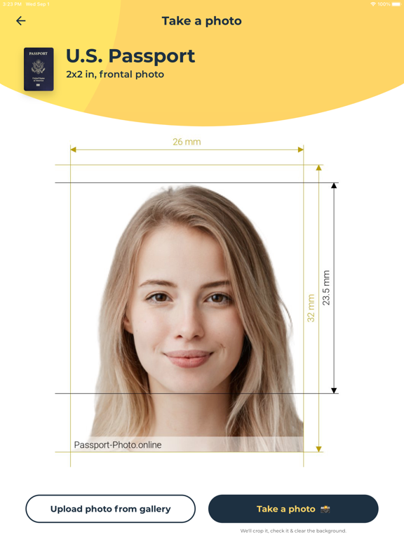 Passport Photo Maker - ID VISA screenshot 2