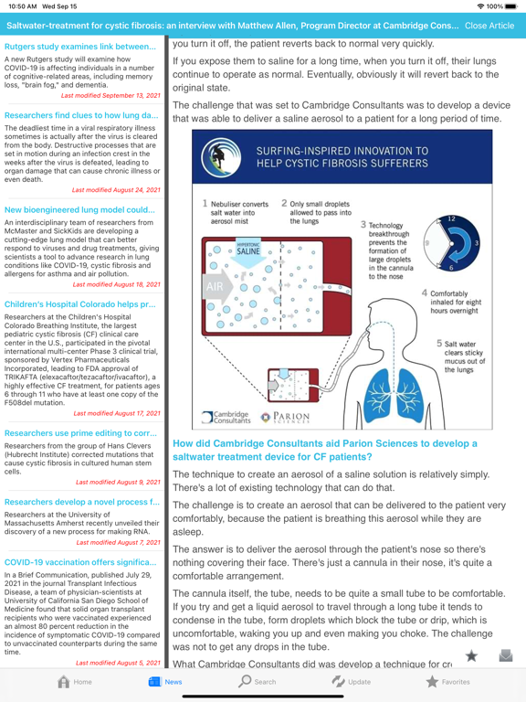 Cystic Fibrosis by AZoMedicalのおすすめ画像2