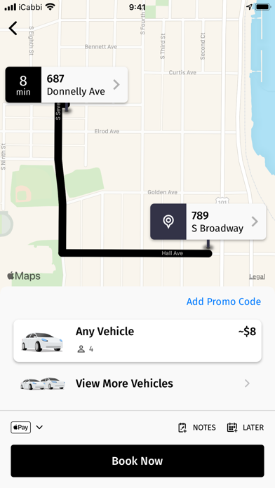 Coos Yellow Cab Screenshot
