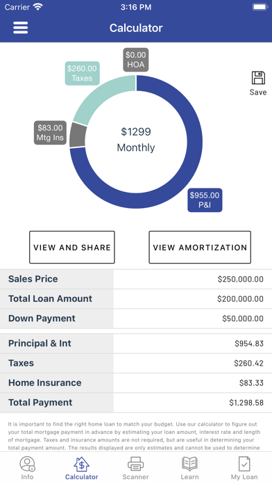 Marine Bank Mortgage: Mobile Screenshot