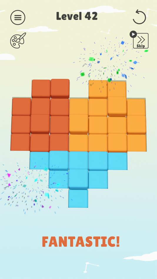 #4. Blocks Stack Puzzle (iOS) Podle: Vnstart LLC