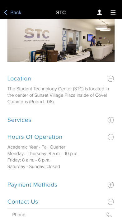 UCLA Housing Screenshot