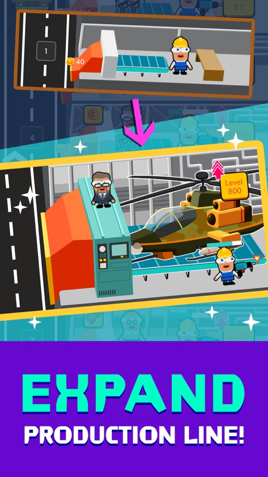 #3. Idle Arms Factory (iOS) Podle: GeePlus, Inc.