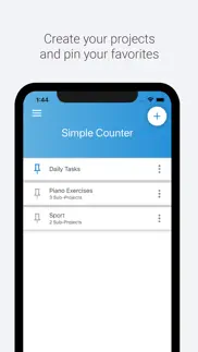 simple counter application iphone resimleri 2