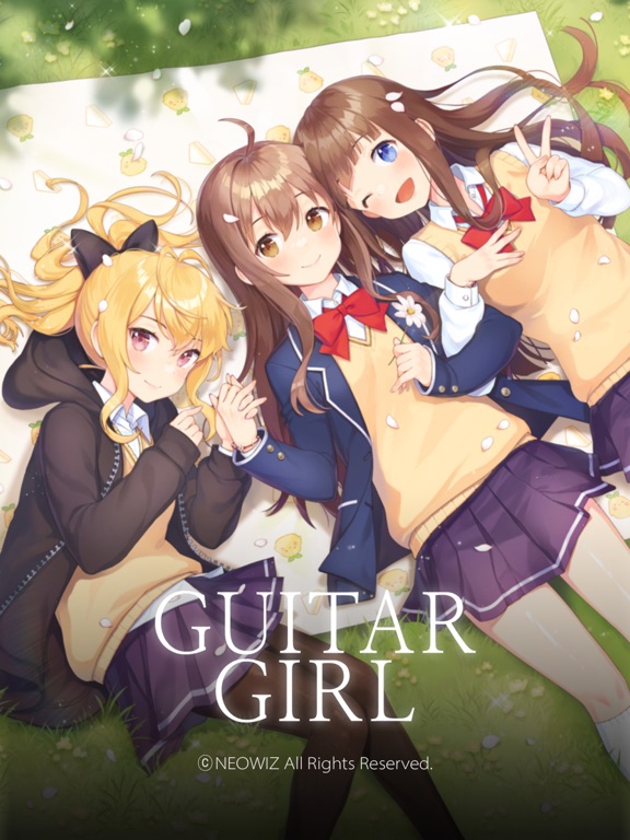 Screenshot #4 pour Guitar Girl:Relaxing MusicGame