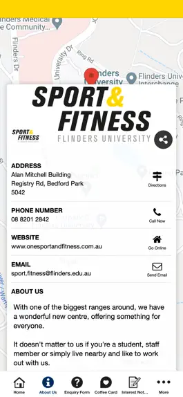 Game screenshot Flinders Uni Sport & Fitness apk