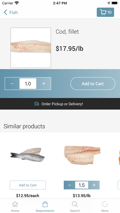 Jersey City Fish Stand Screenshot