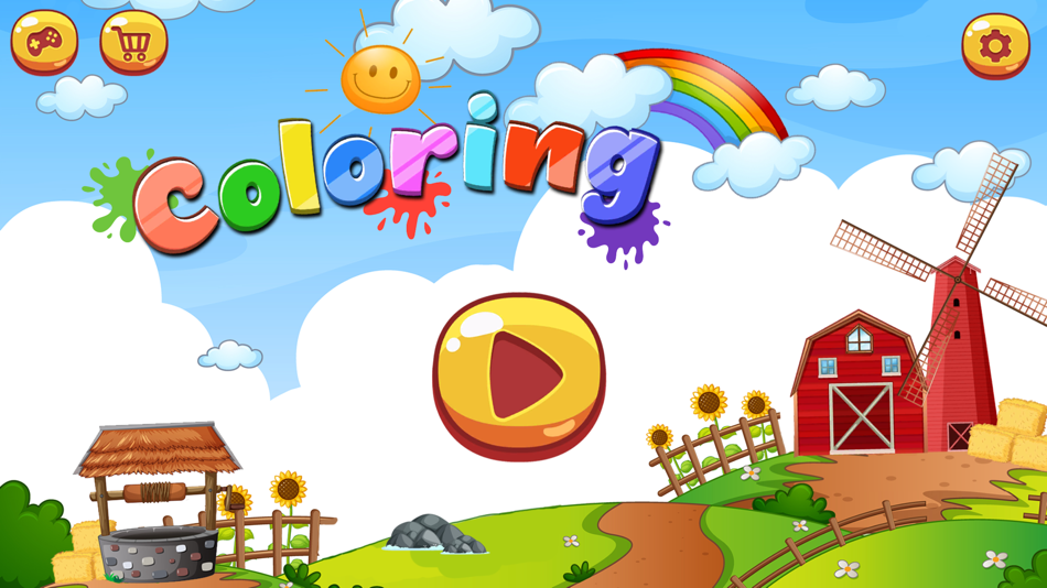 Coloring Games: Play & Lean - 1.0.3 - (iOS)