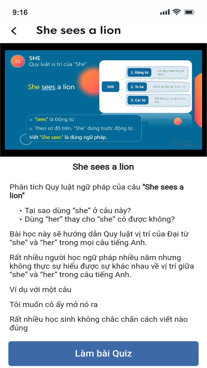 Grilla - Grammar Rules