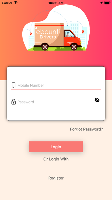 ebounti Drivers Screenshot