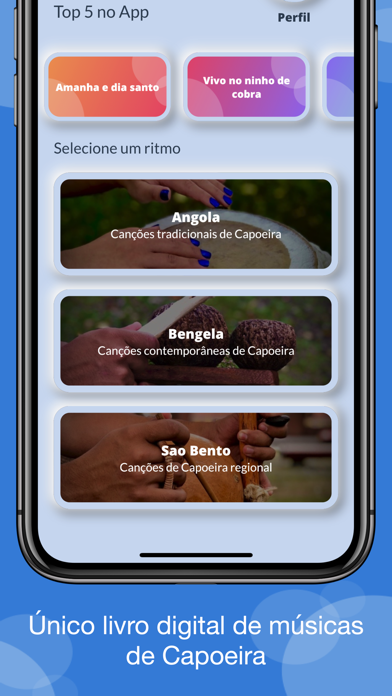 Cancioneiro de Capoeira Screenshot
