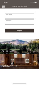 The Club at High Hampton screenshot #1 for iPhone