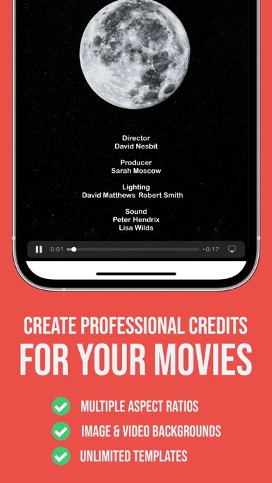 Scrolling Credits Maker Proのおすすめ画像1