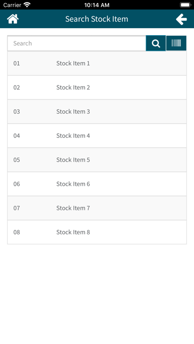 Epicor iScala Warehouse Screenshot