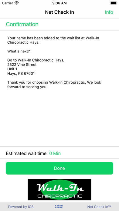 Walk-In Chiropractic Screenshot